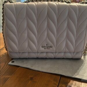 Kate Spade baby/light Pink Quilted Shoulder Bag